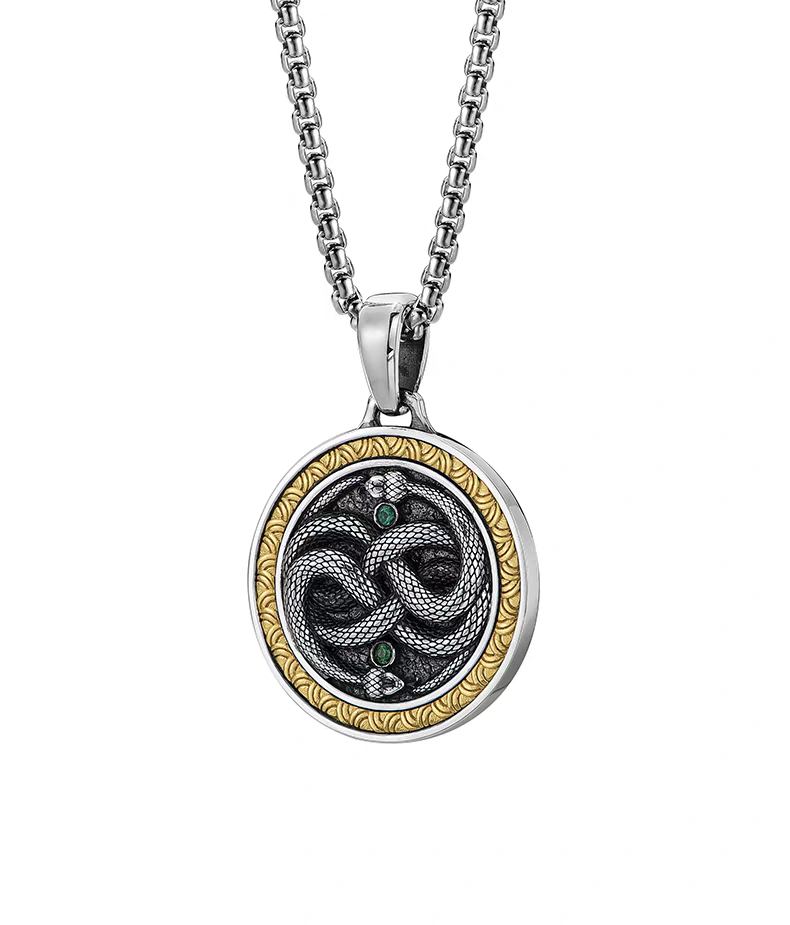 Double snake Mobius loop